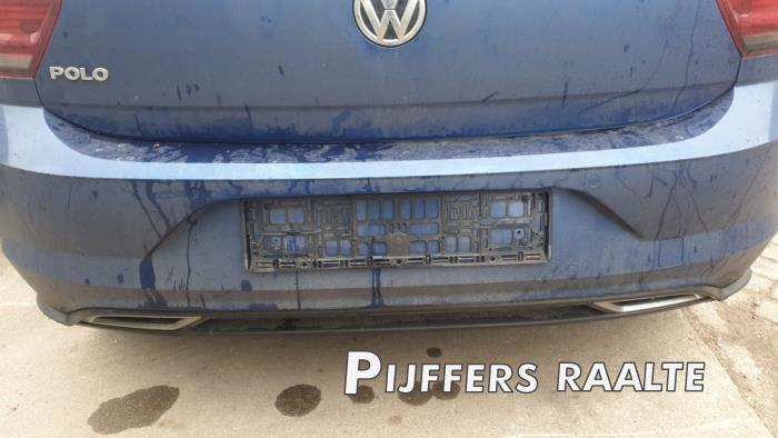 Volkswagen Polo VI 1.0 TSI 12V BlueMotion Sloopvoertuig (2018, Blauw)