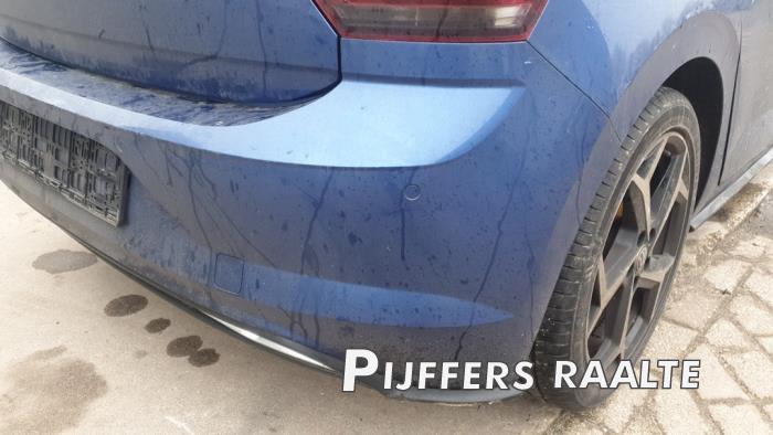 Volkswagen Polo VI 1.0 TSI 12V BlueMotion Sloopvoertuig (2018, Blauw)