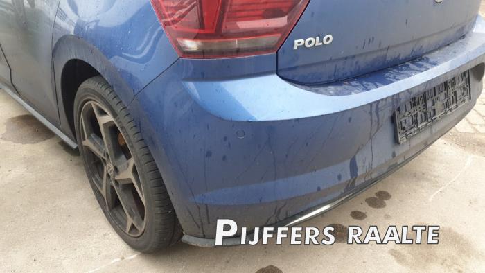 Volkswagen Polo VI 1.0 TSI 12V BlueMotion Sloopvoertuig (2018, Blauw)