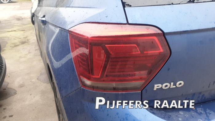 Volkswagen Polo VI 1.0 TSI 12V BlueMotion Sloopvoertuig (2018, Blauw)