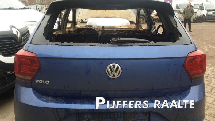 Volkswagen Polo VI 1.0 TSI 12V BlueMotion Sloopvoertuig (2018, Blauw)