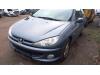 Peugeot 206 1.4 XR,XS,XT,Gentry Sloopvoertuig (2007, Grijs)