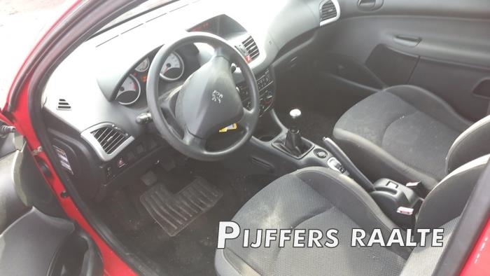 Peugeot 206+ 1.4 XS Sloopvoertuig (2009, Rood)