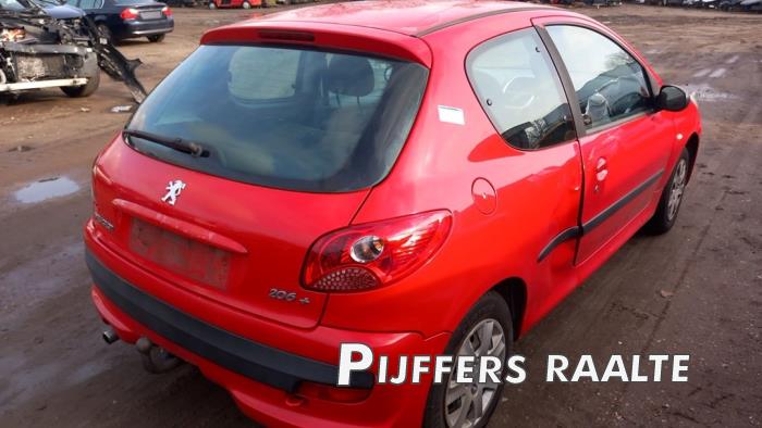 Peugeot 206+ 1.4 XS Sloopvoertuig (2009, Rood)