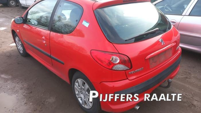Peugeot 206+ 1.4 XS Sloopvoertuig (2009, Rood)