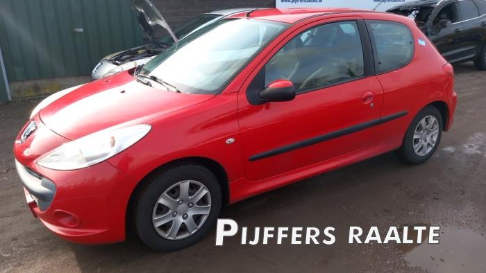 Peugeot 206+ 1.4 XS Sloopvoertuig (2009, Rood)