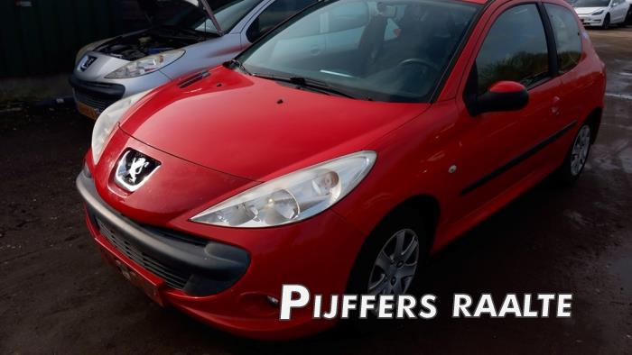 Peugeot 206+ 1.4 XS Sloopvoertuig (2009, Rood)