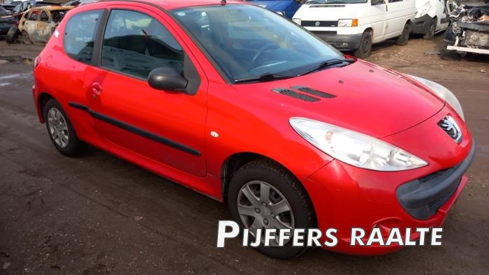 Peugeot 206+ 1.4 XS Sloopvoertuig (2009, Rood)