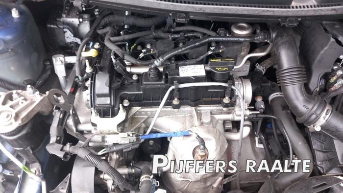 Ford Fiesta 6 1.0 Ti-VCT 12V 65 Sloopvoertuig (2016, Blauw)