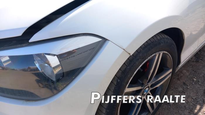 BMW 1 serie 116i 1.6 16V Sloopvoertuig (2014, Wit)