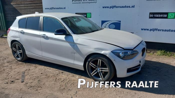 BMW 1 serie 116i 1.6 16V Sloopvoertuig (2014, Wit)