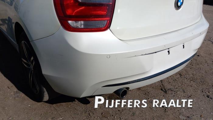 BMW 1 serie 116i 1.6 16V Sloopvoertuig (2014, Wit)