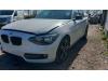 BMW 1 serie 116i 1.6 16V Sloopvoertuig (2014, Wit)
