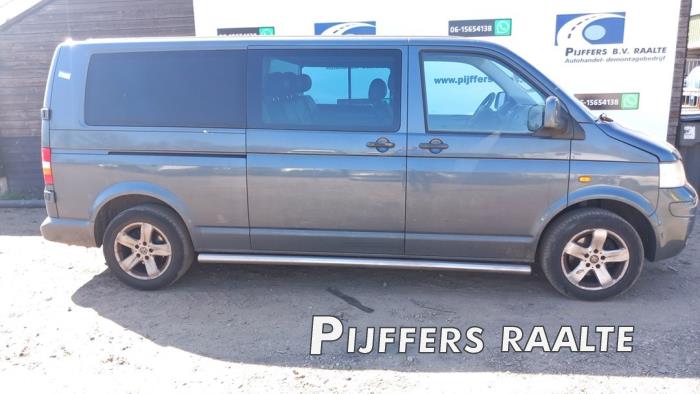 Volkswagen Transporter T5 2.5 TDi PF Sloopvoertuig (2008, Metallic, Grijs)