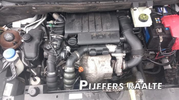 Peugeot Partner 1.6 HDI 75 16V Sloopvoertuig (2010, Metallic, Wit, Blank)