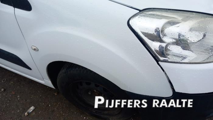 Peugeot Partner 1.6 HDI 75 16V Sloopvoertuig (2010, Metallic, Wit, Blank)