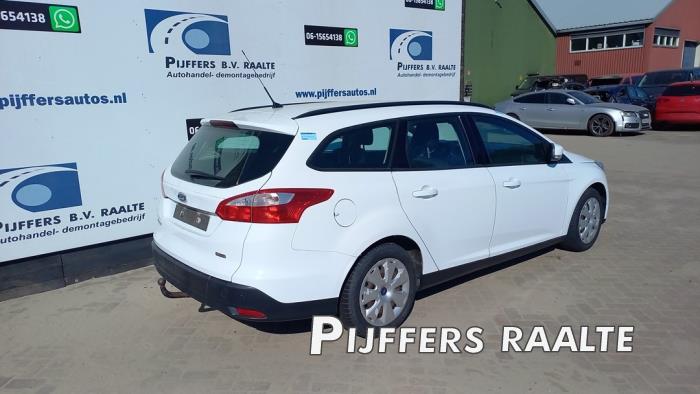 Ford Focus 3 Wagon 1.0 Ti-VCT EcoBoost 12V 100 Sloopvoertuig (2013, Wit)