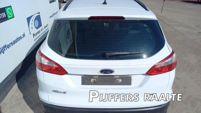 Ford Focus 3 Wagon 1.0 Ti-VCT EcoBoost 12V 100 Sloopvoertuig (2013, Wit)