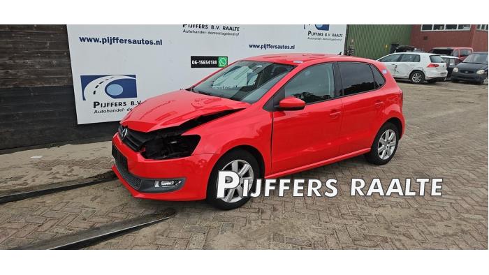 Volkswagen Polo V 1.4 16V Sloopvoertuig (2010, Rood)