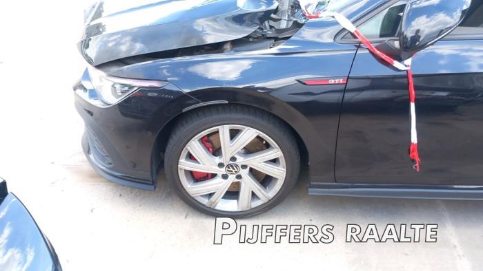 Volkswagen Golf VIII 2.0 GTI Clubsport 16V Sloopvoertuig (2021, Zwart)