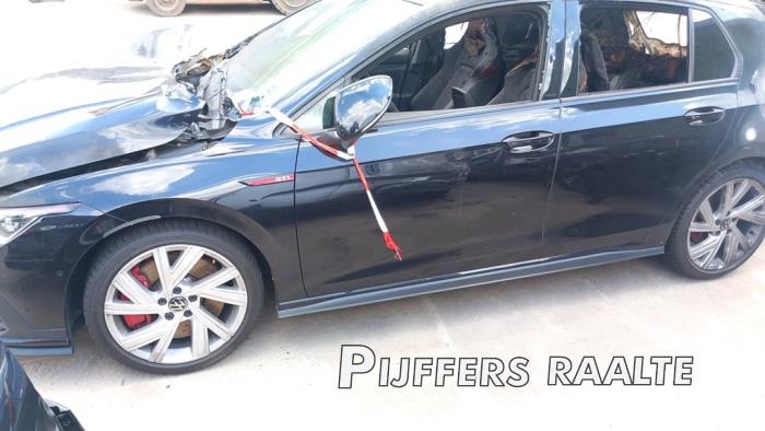 Volkswagen Golf VIII 2.0 GTI Clubsport 16V Sloopvoertuig (2021, Zwart)