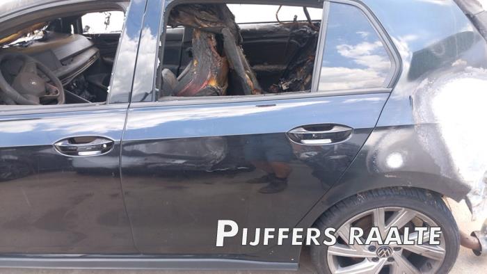 Volkswagen Golf VIII 2.0 GTI Clubsport 16V Sloopvoertuig (2021, Zwart)