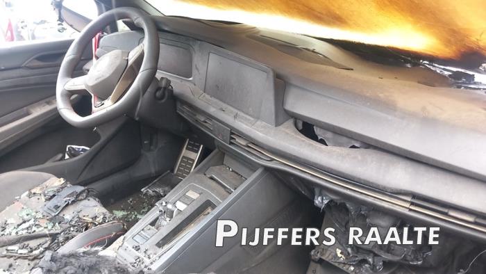 Volkswagen Golf VIII 2.0 GTI Clubsport 16V Sloopvoertuig (2021, Zwart)