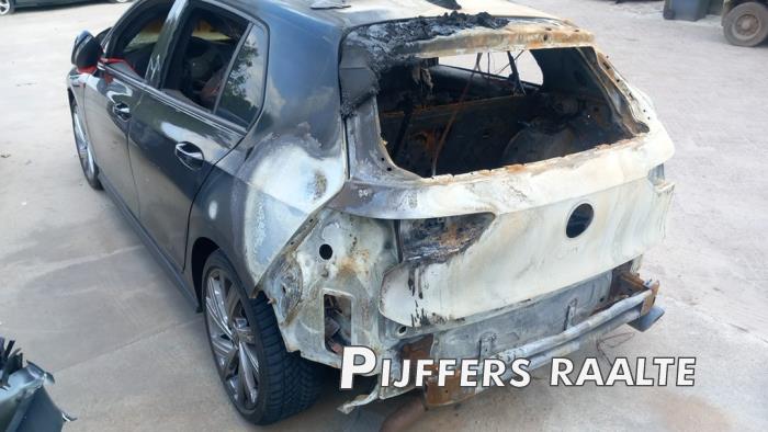 Volkswagen Golf VIII 2.0 GTI Clubsport 16V Sloopvoertuig (2021, Zwart)