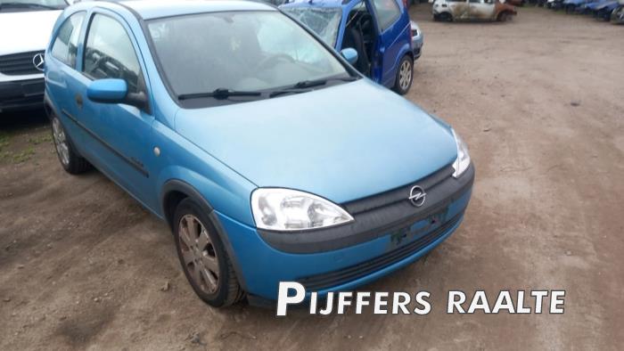 Opel Corsa C 1.0 12V Sloopvoertuig (2001, Blauw)