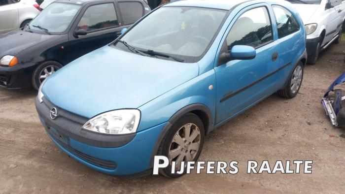 Opel Corsa C 1.0 12V Sloopvoertuig (2001, Blauw)