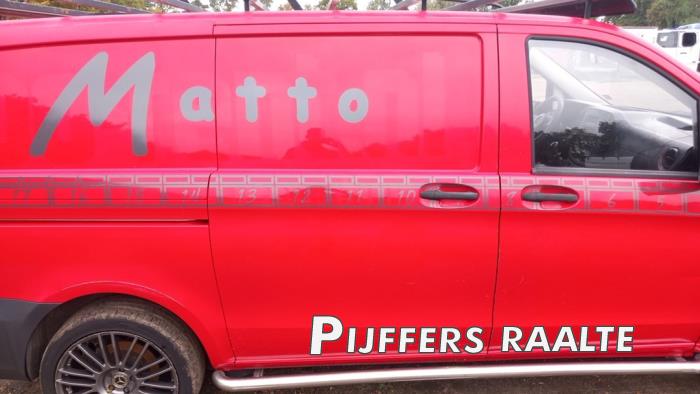 Mercedes Vito 1.6 109 CDI 16V Sloopvoertuig (2015, Rood)
