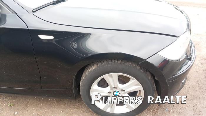 BMW 1 serie 116i 2.0 16V Sloopvoertuig (2010, Zwart, Beige)
