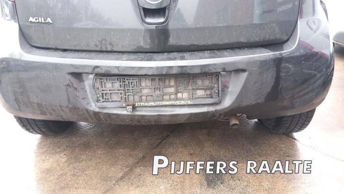 Opel Agila 1.0 12V Sloopvoertuig (2008, Zwart)