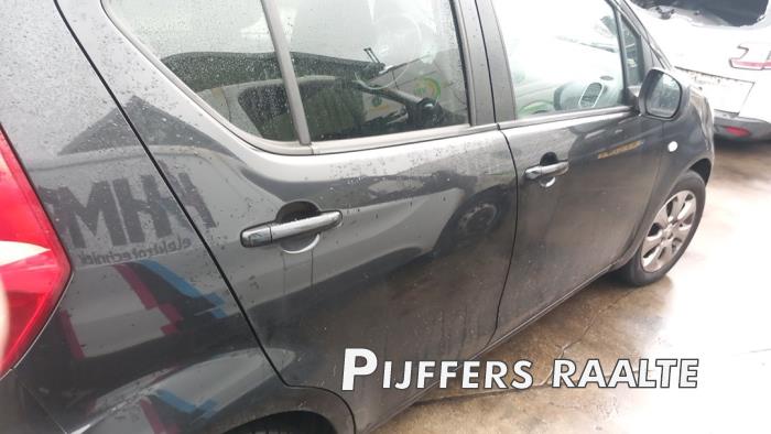 Opel Agila 1.0 12V Sloopvoertuig (2008, Zwart)