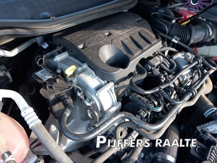 Ford Fiesta 7 1.0 EcoBoost Active 12V Hybrid 125 Sloopvoertuig (2021, Grijs)