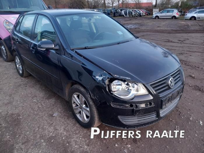 Volkswagen Polo IV 1.4 16V 75 Sloopvoertuig (2005, Zwart)