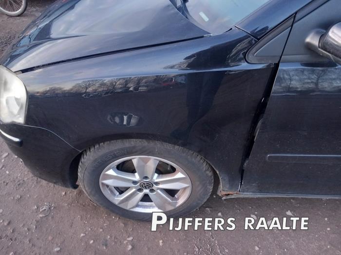 Volkswagen Polo IV 1.4 16V 75 Sloopvoertuig (2005, Zwart)