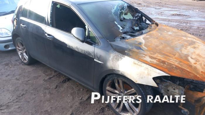 Volkswagen Golf VII 1.5 TSI Evo BlueMotion 16V Sloopvoertuig (2018, Zwart)