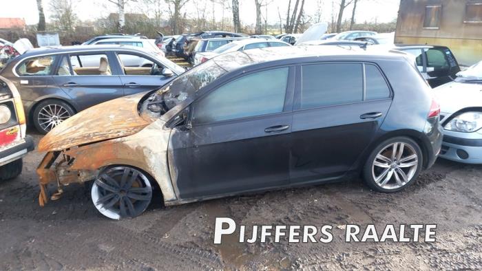 Volkswagen Golf VII 1.5 TSI Evo BlueMotion 16V Sloopvoertuig (2018, Zwart)