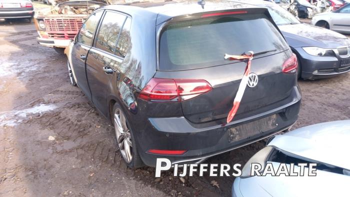 Volkswagen Golf VII 1.5 TSI Evo BlueMotion 16V Sloopvoertuig (2018, Zwart)