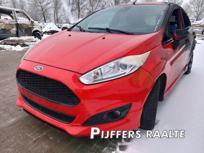 Ford Fiesta 6 1.0 EcoBoost 12V 100 Sloopvoertuig (2017, Rood)
