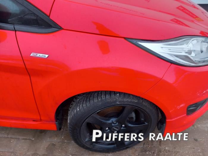 Ford Fiesta 6 1.0 EcoBoost 12V 100 Sloopvoertuig (2017, Rood)