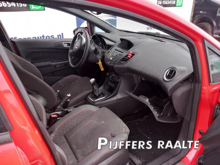 Ford Fiesta 6 1.0 EcoBoost 12V 100 Sloopvoertuig (2017, Rood)