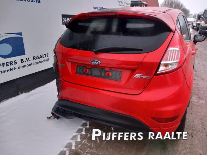 Ford Fiesta 6 1.0 EcoBoost 12V 100 Sloopvoertuig (2017, Rood)