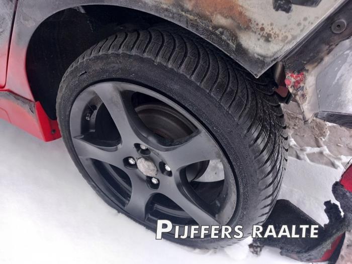 Ford Fiesta 6 1.0 EcoBoost 12V 100 Sloopvoertuig (2017, Rood)