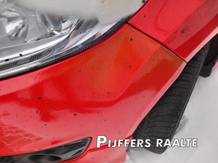 Ford Fiesta 6 1.0 EcoBoost 12V 100 Sloopvoertuig (2017, Rood)