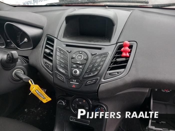 Ford Fiesta 6 1.0 EcoBoost 12V 100 Sloopvoertuig (2017, Rood)