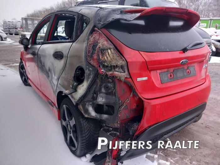 Ford Fiesta 6 1.0 EcoBoost 12V 100 Sloopvoertuig (2017, Rood)