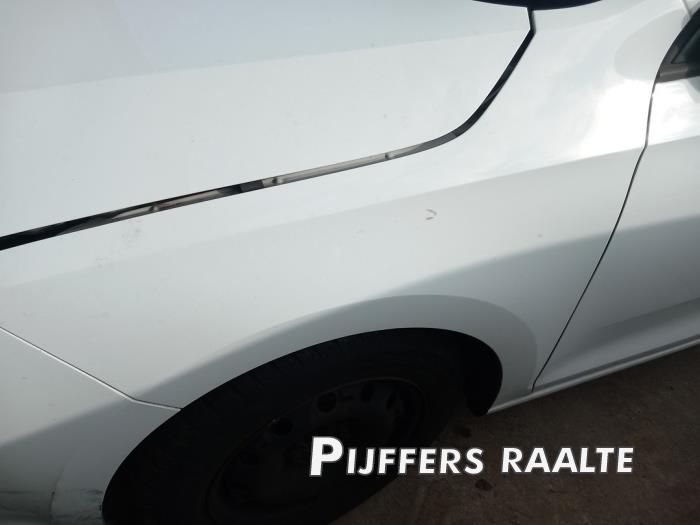 Skoda Rapid Spaceback 1.4 TDI 12V Sloopvoertuig (2017, Wit)