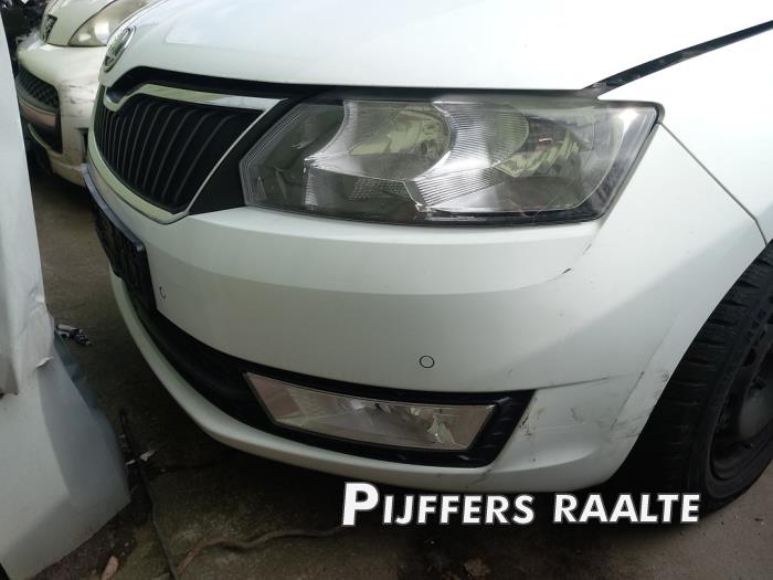 Skoda Rapid Spaceback 1.4 TDI 12V Sloopvoertuig (2017, Wit)